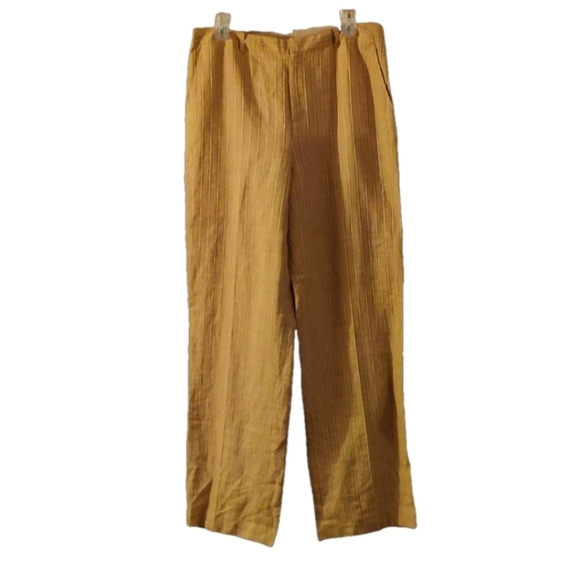 Ellen Tracy Women's Linen Pants Size 12 - Picture 1 of 6